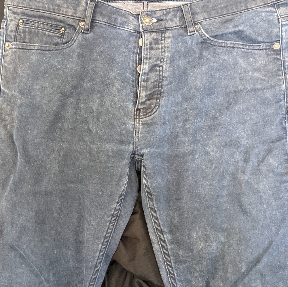 The Kooples distressed fitted jeans